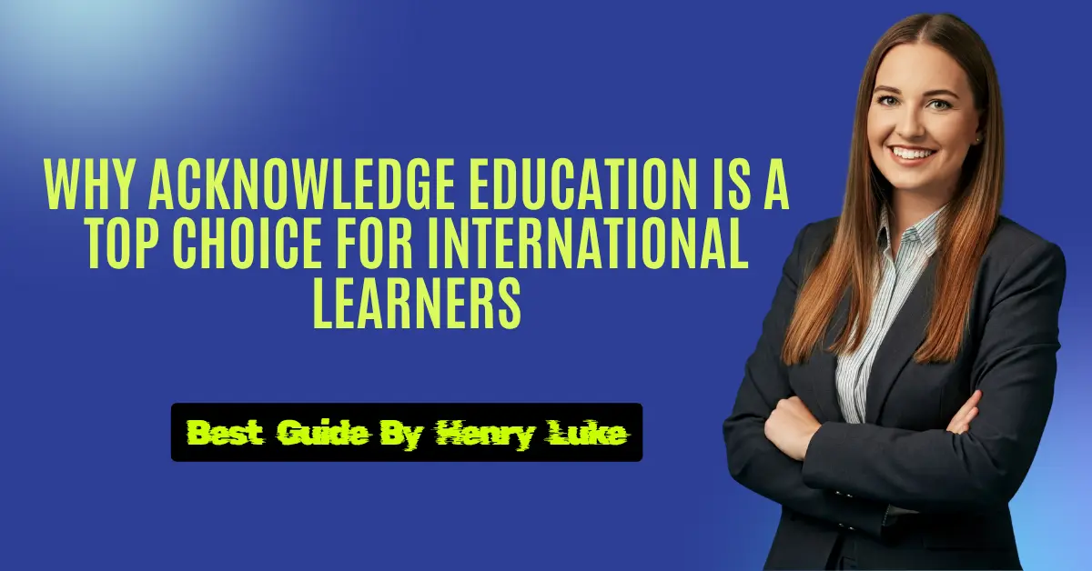 Acknowledge Education